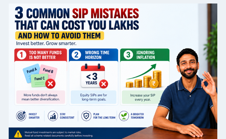 3 Common SIP Mistakes That Can Cost You Lakhs—And How to Avoid Them