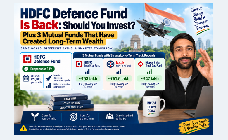 HDFC Defence Fund Is Back: Should You Invest? Plus 3 Mutual Funds That Have Created Long-Term Wealth